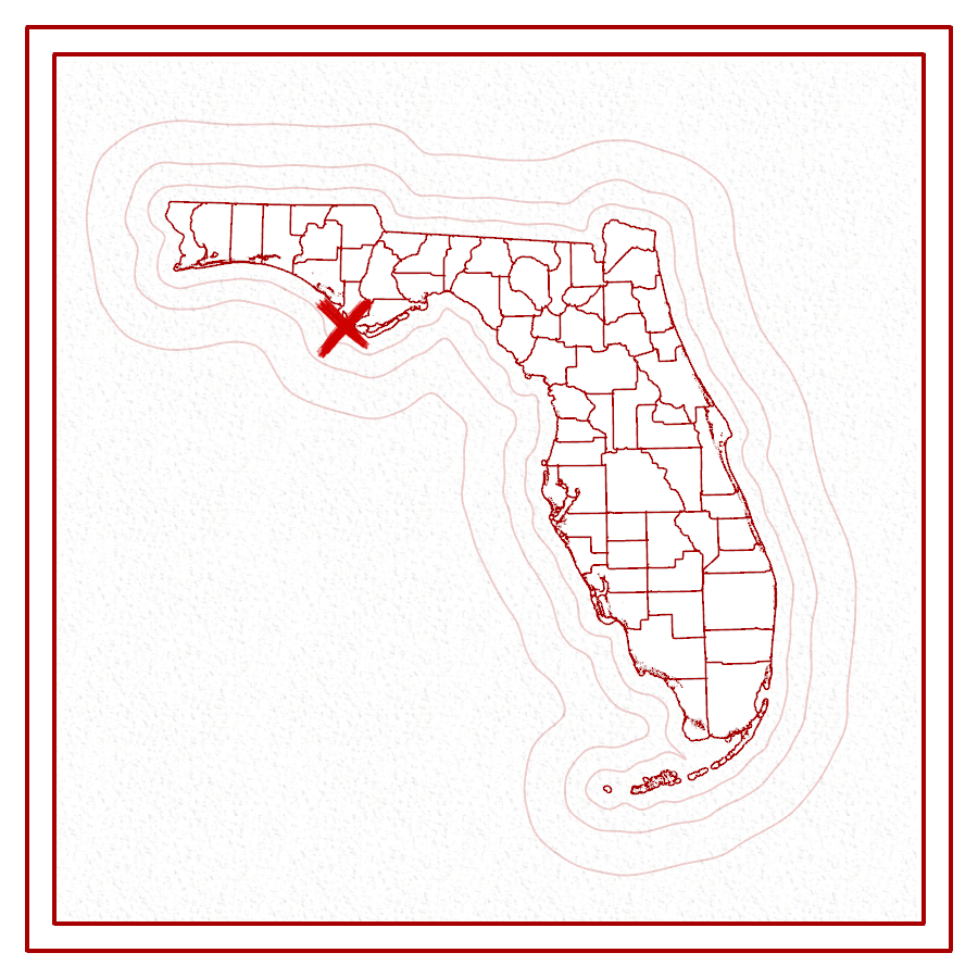 San Blas Florida Map Cape San Blas – Aaron Koelker